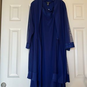 R&M Richards/Dressbarn 2 Piece Dress Set NWT